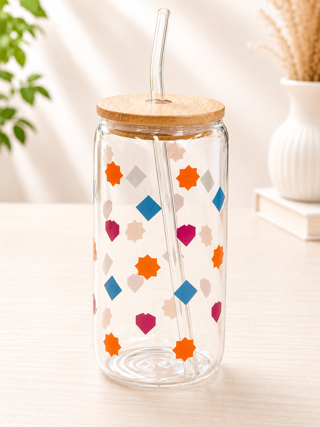 Nisa Mosaic Glass Tumblers