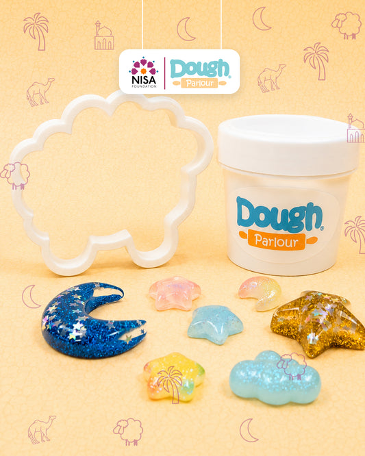 Dough Parlour x Nisa Foundation: Eid Gift Play Dough Set (Sheep- Vanilla)