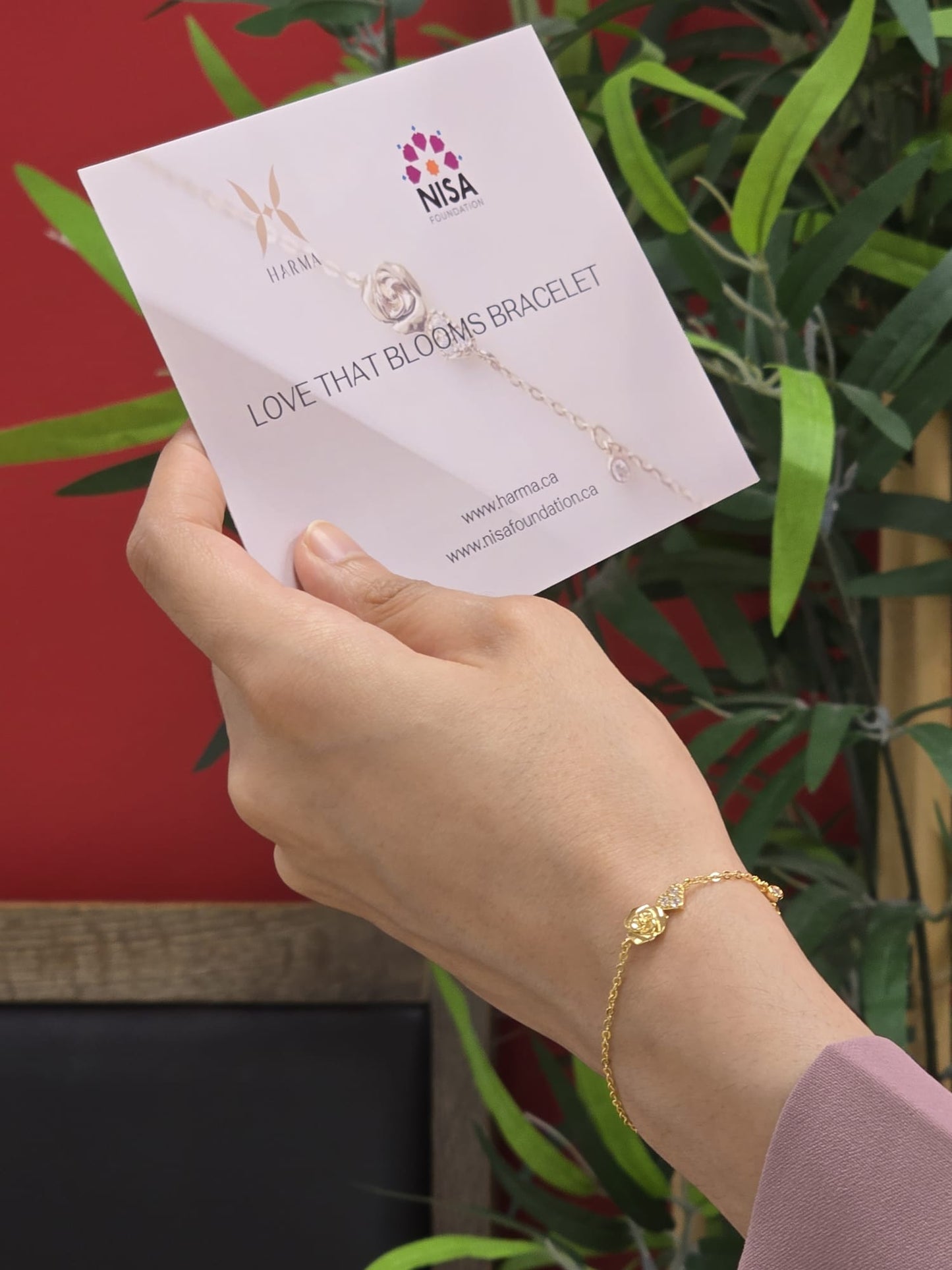 Harma x Nisa - Love that Blooms Bracelet