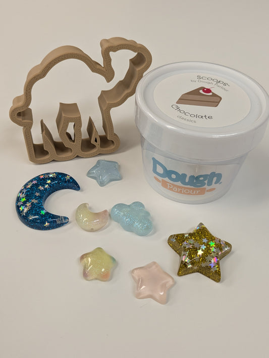 Dough Parlour x Nisa Foundation: Eid Gift Play Dough Set (Camel-Chocolate)