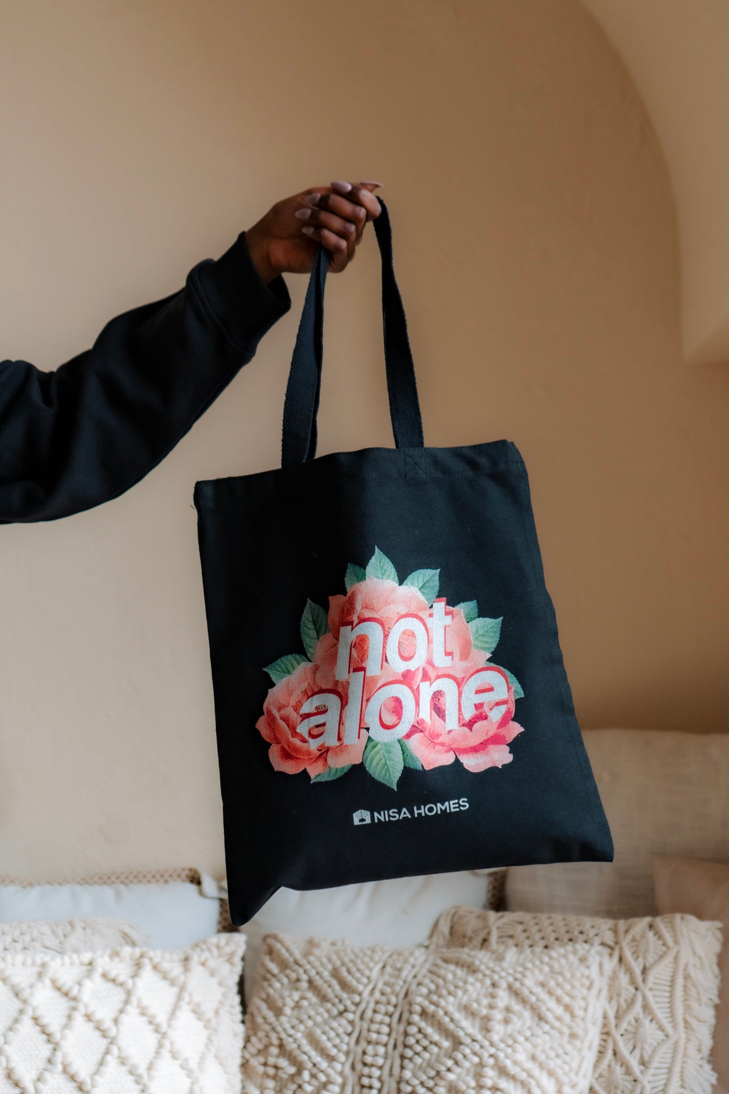 Not Alone Tote Bag