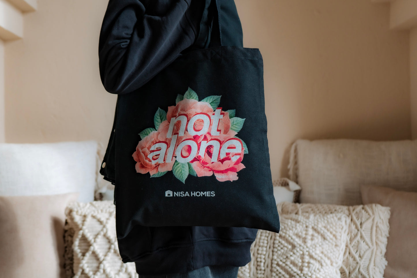 Not Alone Tote Bag